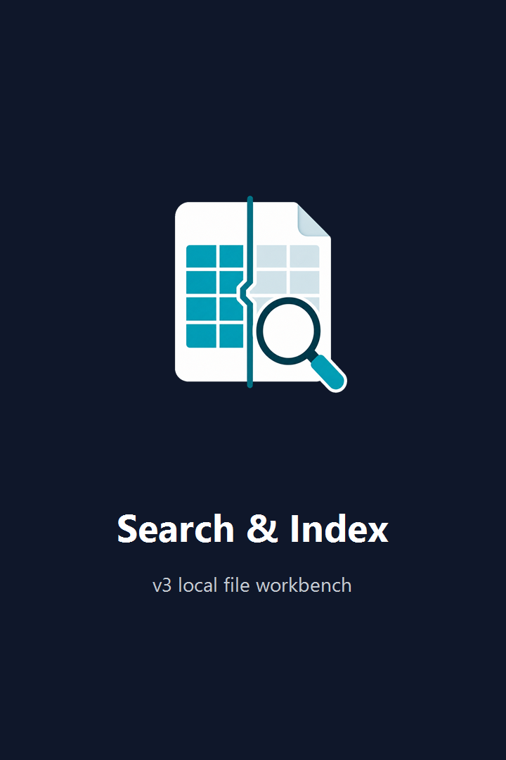 Search & Index poster artwork